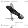 Vibrador para estimulacion de punto G y clitoris con carga USB y funcion de memoria